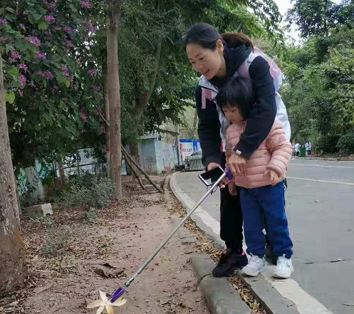 厚街：“莞绿有你”凤山公园环保宣传亲子活动